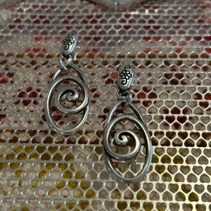 Brighton Curled Spiral Earrings